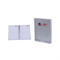 Mukavva Sıvamalı Spiralli Defter (20x28 cm)