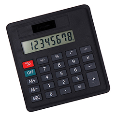 8 Haneli Hesap Makinesi