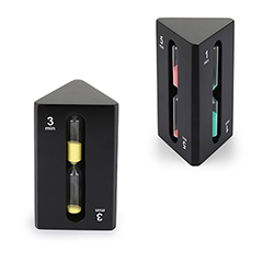 Ahsap 3’lü Kum Saati