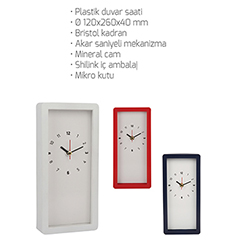 Plastik Duvar Saati