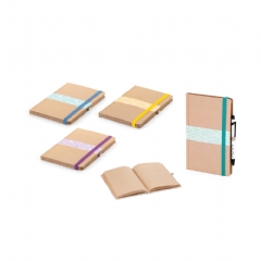 Kraft Sert Kapak Defter (13x21 cm)(96 Sayfa)