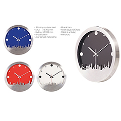 Alüminyum Duvar Saati