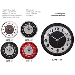 Plastik Duvar Saati