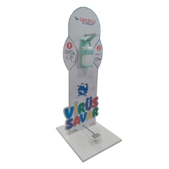 Çocuk El Dezenfektan Standı Pedallı