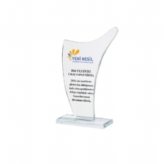 Yalın Kristal Plaket