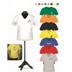 V Yaka %100 Pamuk T-Shirt