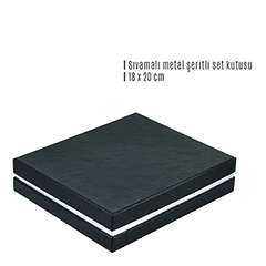 Sıvamalı Set Kutusu (21x25cm)