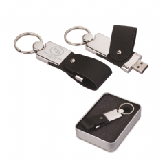 Deri Ve Metal Usb Flash Bellek