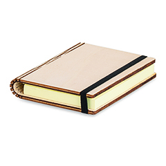 Ahşap Yapışkanlı Not Kağıdı