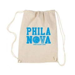 İzgi Ham Bez İpli Büzgülü Çanta