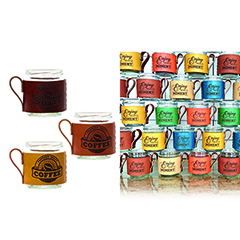 Budapeşte Deri Bardak