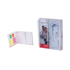 Mukavva Sıvamalı Spiralli Defter (13x17cm)