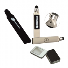 Touchpad, Işıklı Lazer Kazıma Metal Usb Flash Bellek