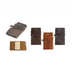 Gerçek Deri Defter Kılıfı