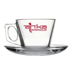 Paşabahçe Vela Çay Seti (Fincan & Tabak) 195 Ml