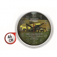  Plastik Çerçeve Duvar Saati 46cm