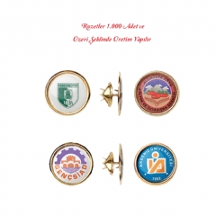 Domeksli Rozet 17 Mm