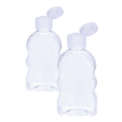 Dezenfektan & Kolonya Şişesi Plastik 50 Ml Tırtıklı