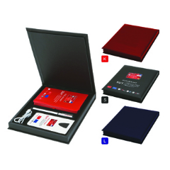 Kutulu Set - (Defter-Roller-Powerbank)