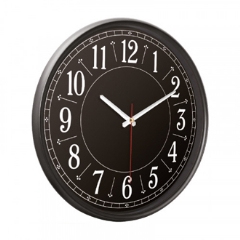 Ruler 208 Plastik Kasa Duvar Saati (355mm) RULER208 PLASTİK KASA DUVAR SAATİ (355 MM)