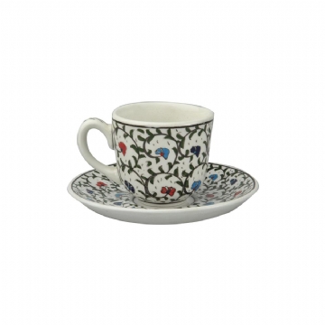 Tekli Türk Kahvesi Fincanı