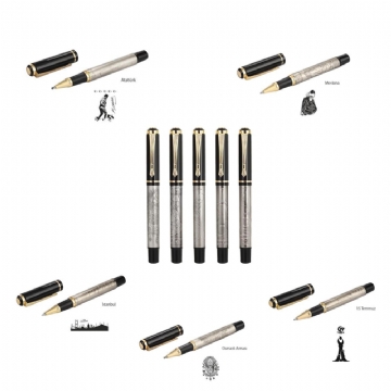 Tekli Kabartma Roller Kalem