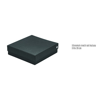 Sıvamalı Rivetli Set Kutusu (18x20cm)