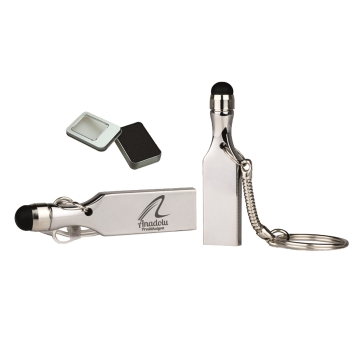 Touchpad Özellikli Metal Usb Flash Bellek