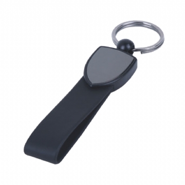 Düzpelit Deri Anahtarlık