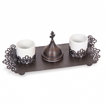 İkili Türk Kahvesi Seti