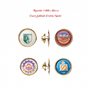 Domeksli Rozet 17 Mm